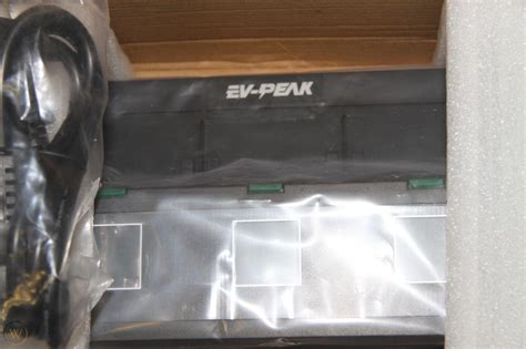 ev peak dp  bay battery charger  bebop   open box box damaged