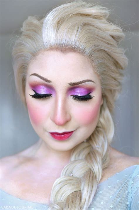 Elsa Frozen Cosplay Makeup Sara Du Jour Disney Inspired Makeup