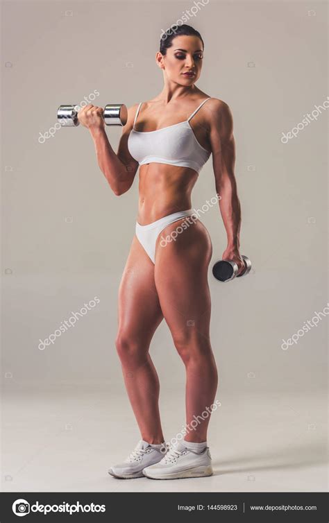 beautiful strong woman stock photo  vadimphotoatgmailcom