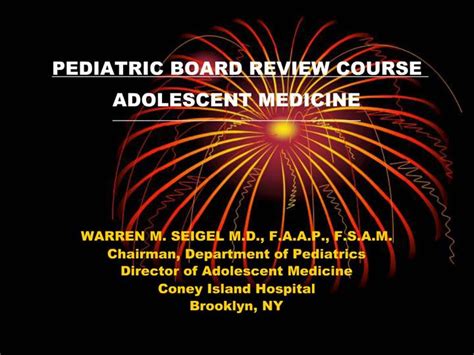 ppt pediatric board review course adolescent medicine powerpoint