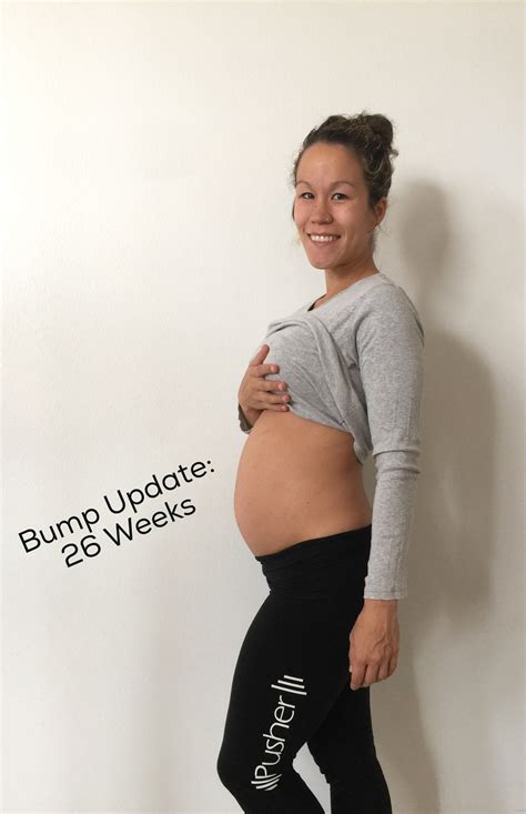 Diary Of A Fit Mommypregnancy 26 Weeks Bump Update