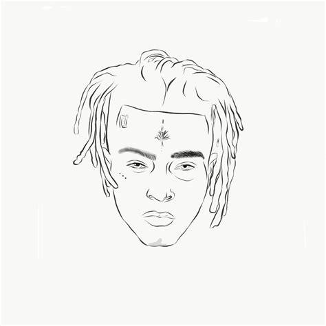 Drawing Xxxtentacion Stay Tuned For The Rest Of The