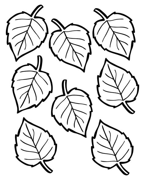 images  fall leaves printable templates fall leaf templates