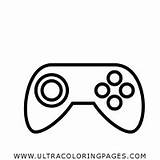 Gamepad Videojuegos Controlador sketch template