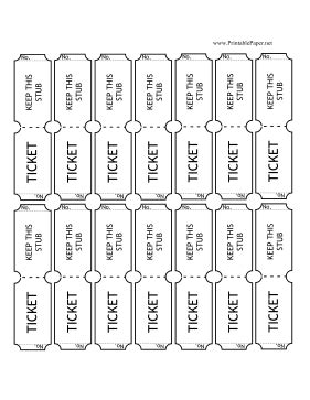 sample raffle ticket template   psd illustration word eps