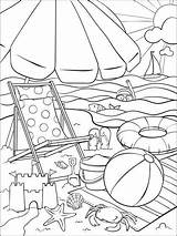 Coloring Beach Crayola Pages Summer Adult Coloriage Sheets Printable Kids Plage Print Vacances Book Imprimer été La Choose Board Savoir sketch template