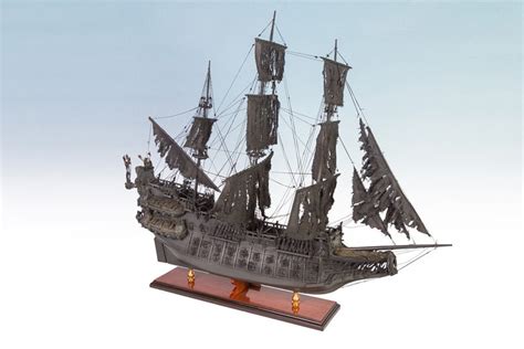 Flying Dutchman Ghost Ship Model 95cm Fully Assembled Wooden Etsy Uk