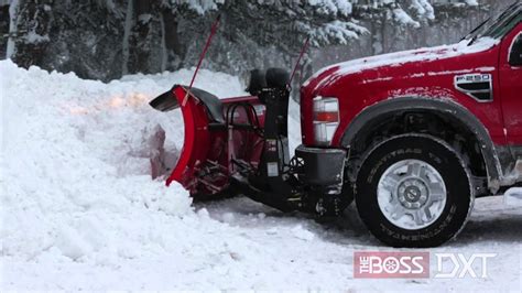 boss dxt plow extended product  youtube