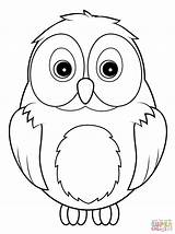 Coloring Pages Owl Cute Baby Owls Popular sketch template