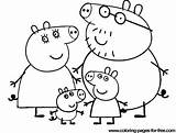 Pig Peppa Coloring Family Pages Drawing Sketch Birthday Happy Colouring Puddle Kids Coloringsky Sheet Printable Color Getcolorings Pigs Getdrawings Familie sketch template