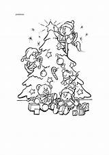Fargelegging Malvorlagen Kerstmis Tegninger Juletre Rentierschlitten Juletegninger Disegni Kleurplaat Lampjes Natalizi Coloring Joulu Dibujos sketch template