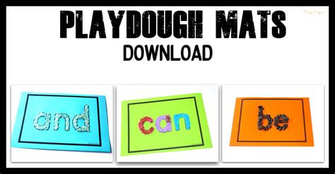 playdough mats printables crazycharizma