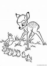 Coloring Bambi Pages Coloring4free Printable Skunk Flower sketch template