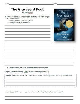 graveyard book unit plan reading guide  chapter questions