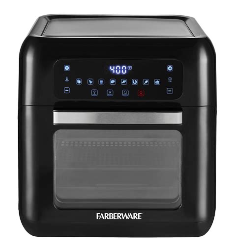 farberware  quart digital xl air fryer oven black walmartcom