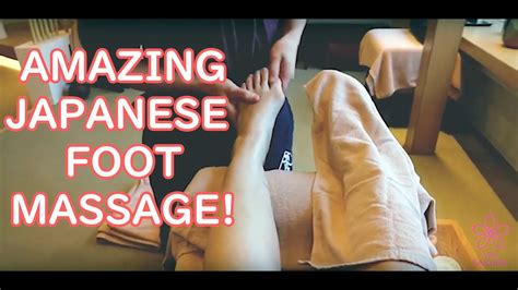 Stay Sakura Kyoto Introduce Arashiyu Foot Massage And Foot Spa Youtube