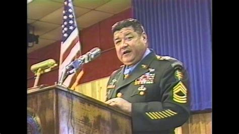 Msgt Roy Benavidez Message To America Youtube Master Sergeant