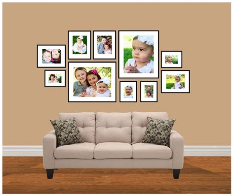 30 gallery wall layout with frame sizes decoomo