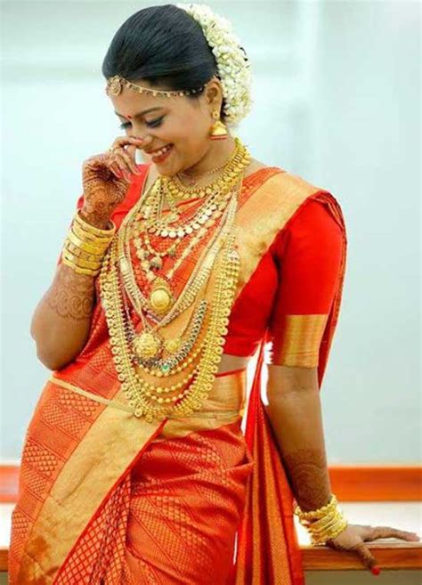 kerala wedding sarees  blouse designs