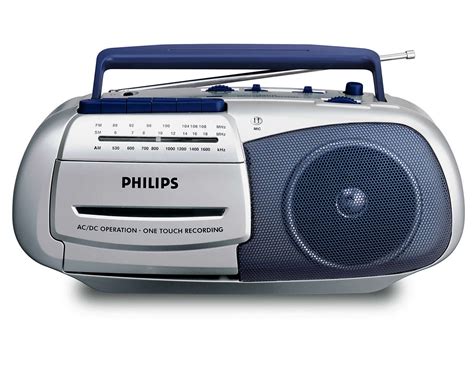 radio cassette recorder aq philips