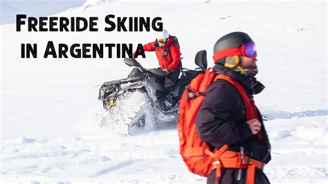 Freeride Skiing In Argentina Malin Alto Youtube