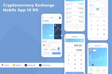 figma ui kit cryptocurrency exchange mobile app community figma
