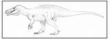Artstation Suchomimus sketch template