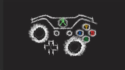 xbox controller art hd computer  wallpapers images backgrounds