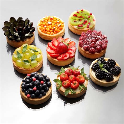 fruit tarts decoration ideas