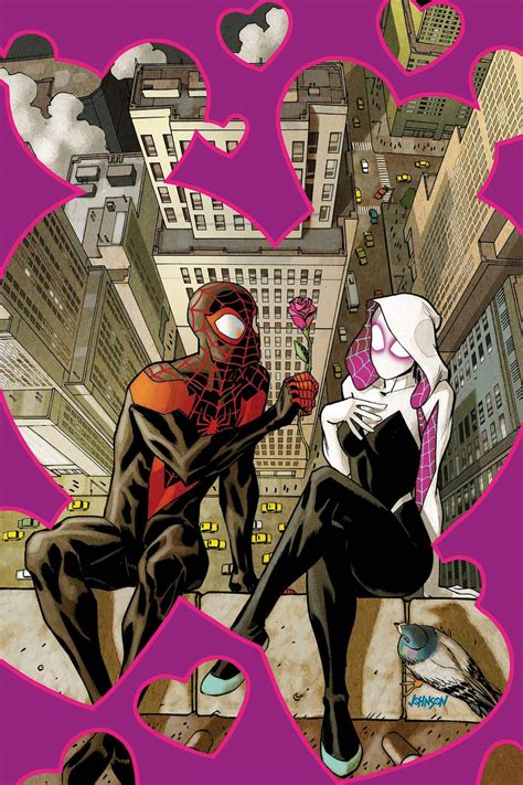 Miles Morales And Spider Gwen Comic Margaret Wiegel