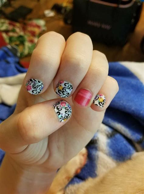 mixed mani rhenryjamberrycom jamberry nails nails inspiration nails
