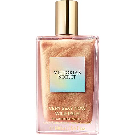 Victoria S Secret Very Sexy Now Wild Palm Shimmer Bronze Fragrance Oil