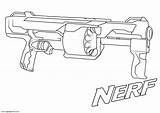 Nerf Blaster Charges sketch template