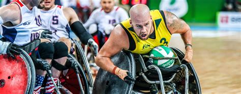 wheelchair rugby paralympics australia