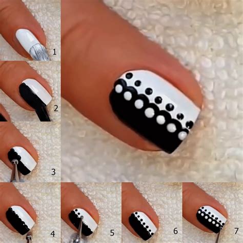 easy nail art designs  beginners  homestylish belles trendy