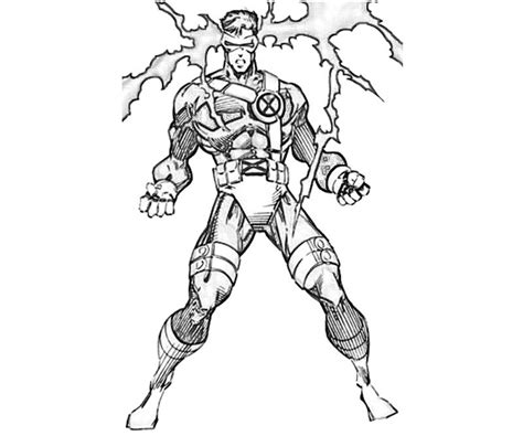 cyclops sheet coloring pages