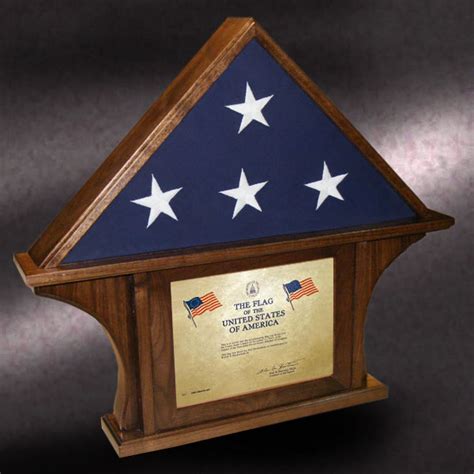 certificate flag case  greg seitz woodworking