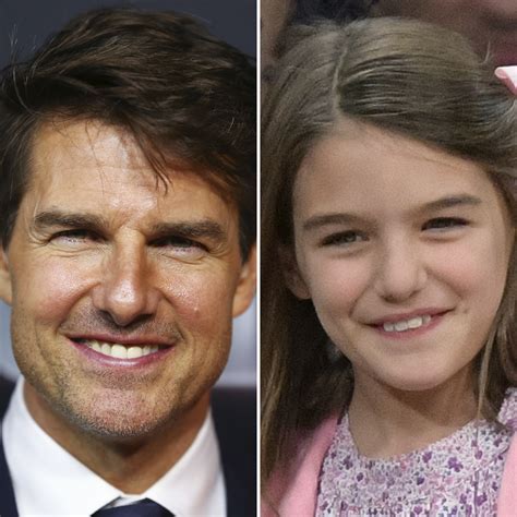 Tom Cruise And Daughter Suri Cruise Often Make The Same Facial
