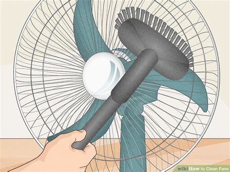 ways  clean fans wikihow