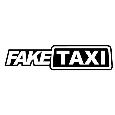 Faketaxi Decal Sticker Funny Fake Taxi Ebay