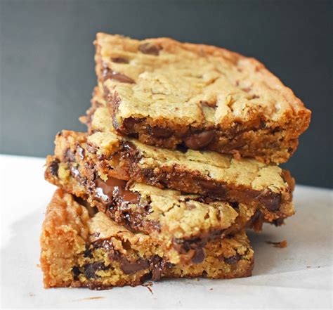 chocolate chip cookie bars modern honey