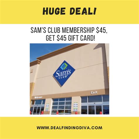 sams club membership deal     gift card