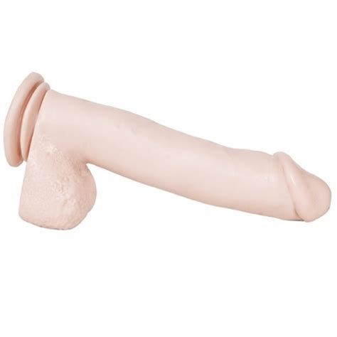 basix 12 dong w suction cup flesh sex toys at adult