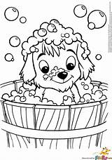 Coloring Puppy Pages Puppies Cute Easy Printable Dog Color Print Alaskan Animal Dogs Malamute Labrador Getcolorings Imagination Adults Clipart Spring sketch template