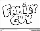 Family Coloring Guy Pages Griffin Drawing Peter Printable Cat Cartoon Color Clipart Draw Colouring Logo Library Comments Getcolorings Adults Adult sketch template