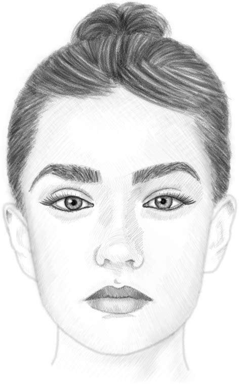 woman drawing easy face bmp minkus