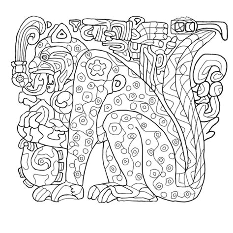 mayan drawing  getdrawings