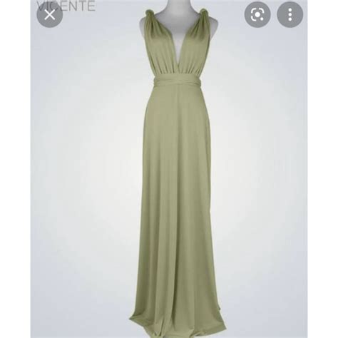 Sage Green Infinity Dress With Attached Tube Lazada Ph