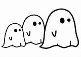 Coloring Ghosts Halloween Ghost Spoken Pages Kleurplaat Kids Simple Printable Cute Colouring Template Afbeelding Kleurplaten Casper Skull Pumpkin sketch template