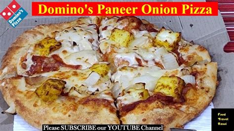 dominos paneer onion pizza review dominos fresh pan pizza pizza   rs  youtube